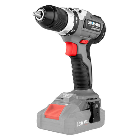 Akumulátorový vŕtací skrutkovač bezkefkový Energy+ 18V, Li-Ion, 13 mm, bez akumulátora od GRAPHITE nájdeš na naravis.sk