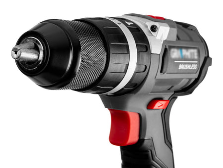Akumulátorový vŕtací skrutkovač bezkefkový s príklepom Energy+ 18V, Li-Ion, 13 mm, bez akumulátora od GRAPHITE nájdeš na naravis.sk
