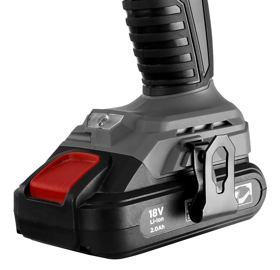 Akumulátorový vŕtací skrutkovač bezkefkový s príklepom Energy+ 18V, Li-Ion, 13 mm, bez akumulátora od GRAPHITE nájdeš na naravis.sk
