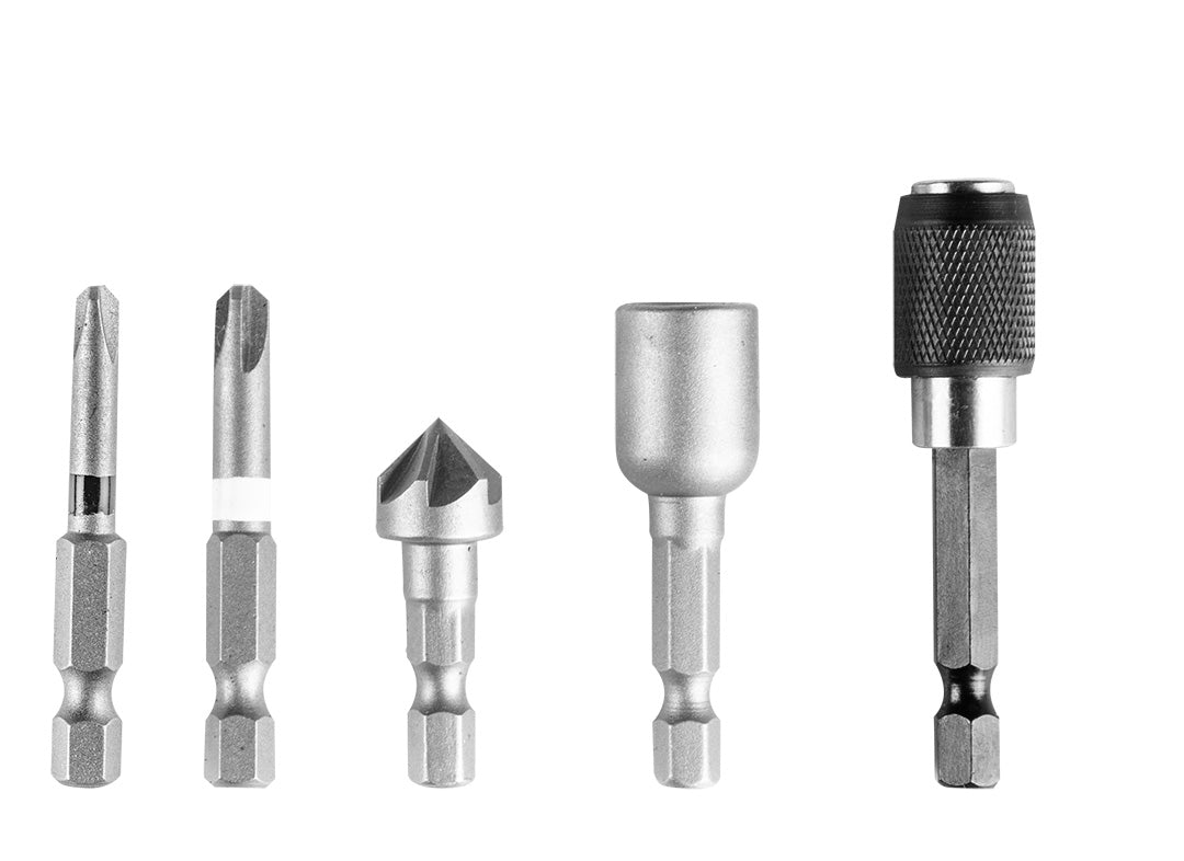 Súprava Energy+ v hliníkovom kufri: 18V vŕtačka/príklepový vŕtací skrutkovač 10 mm, akumulátor 2x2 Ah, 109 kusov príslušenstva od GRAPHITE nájdeš na naravis.sk