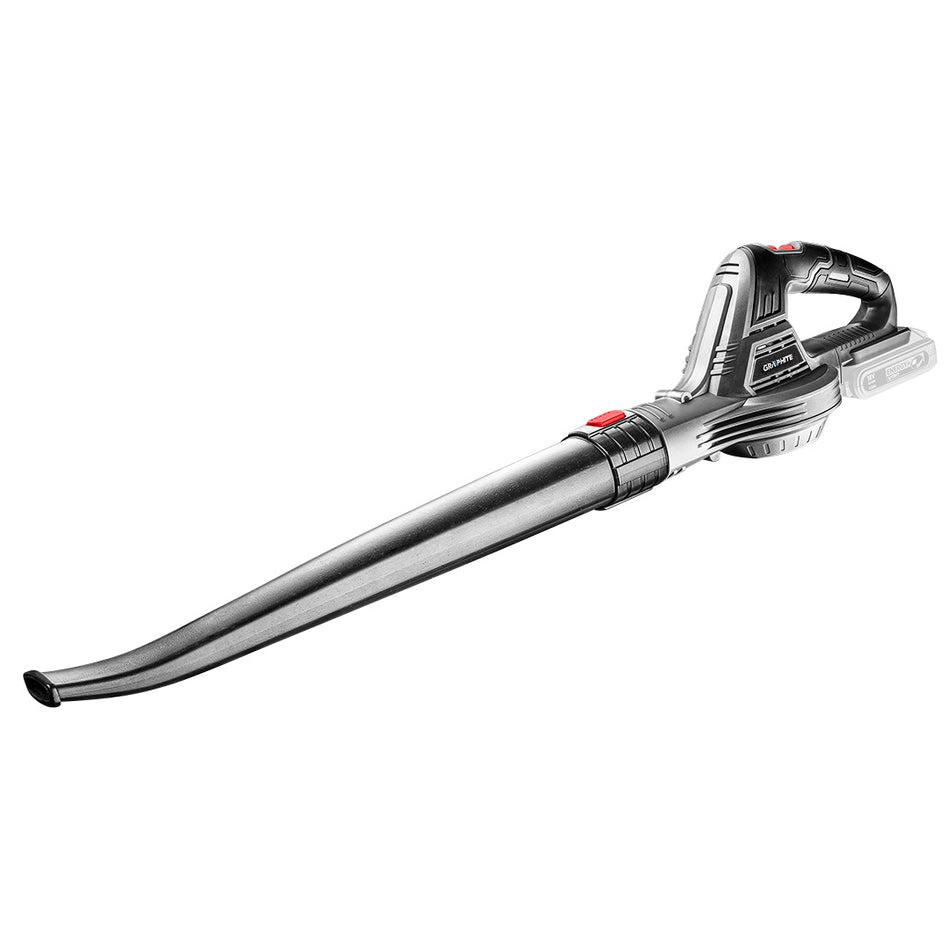 Akumulátorový fúkač lístia Energy+ 18V, Li-Ion, produktivita 190 km/h, bez akumulátora od GRAPHITE nájdeš na naravis.sk