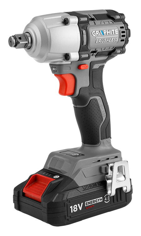 Bezkartáčový rázový kľúč Energy+ s výkonom 450 Nm od GRAPHITE nájdeš na naravis.sk