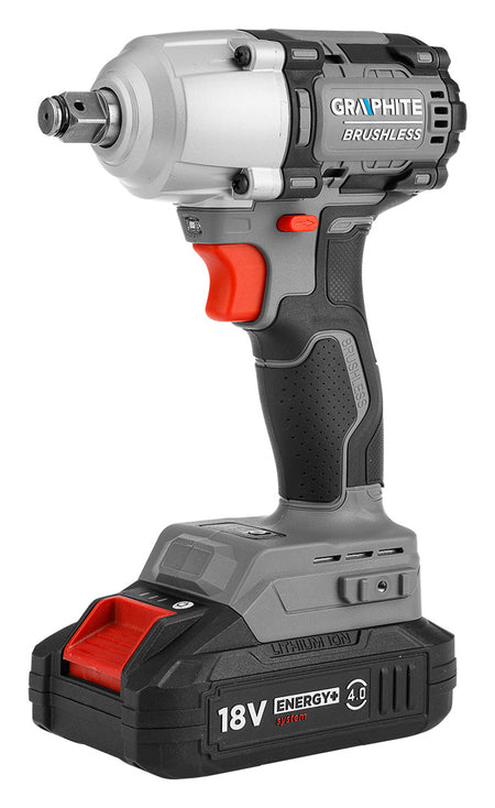Bezkartáčový rázový kľúč Energy+ s výkonom 450 Nm od GRAPHITE nájdeš na naravis.sk