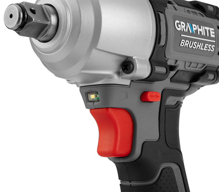Bezkartáčový rázový kľúč Energy+ s výkonom 450 Nm od GRAPHITE nájdeš na naravis.sk