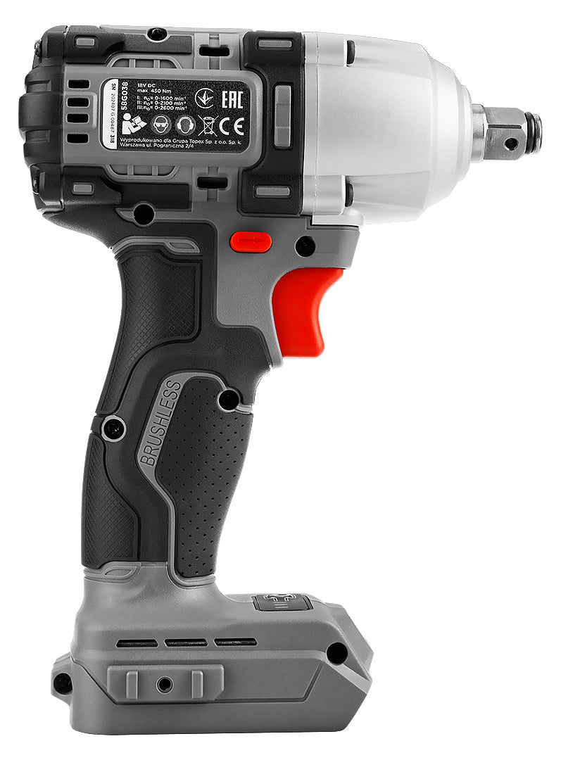 Bezkartáčový rázový kľúč Energy+ s výkonom 450 Nm od GRAPHITE nájdeš na naravis.sk