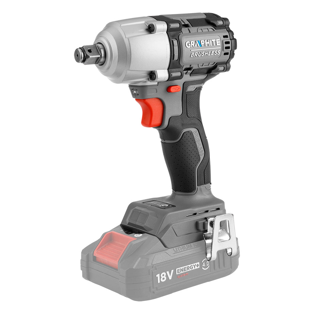 Bezkartáčový rázový kľúč Energy+ s výkonom 450 Nm od GRAPHITE nájdeš na naravis.sk