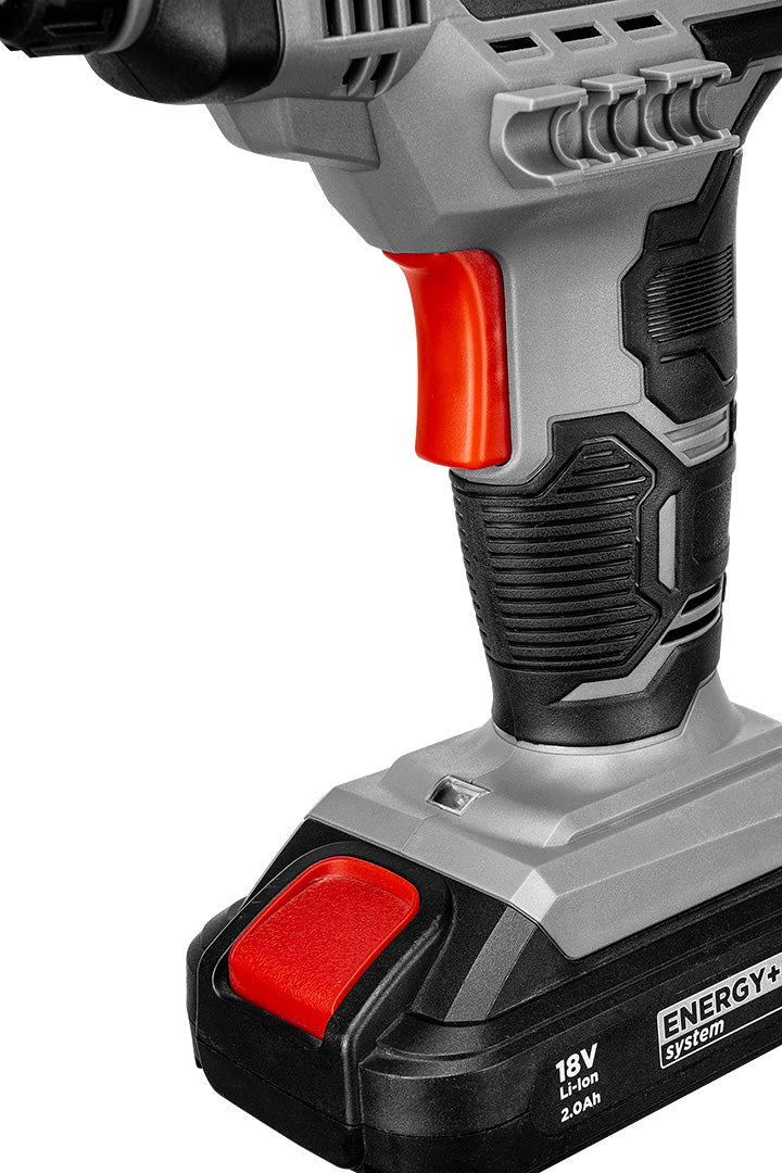 Akumulátorový kompresor Energy+ 18 V, LCD displej, bez batérie od GRAPHITE nájdeš na naravis.sk