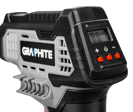 Akumulátorový kompresor Energy+ 18 V, LCD displej, bez batérie od GRAPHITE nájdeš na naravis.sk