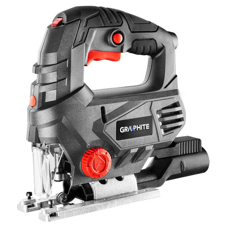 Priamočiara pílka 650 W, počet zdvihov 0-3100 min-1, kufrík od GRAPHITE nájdeš na naravis.sk