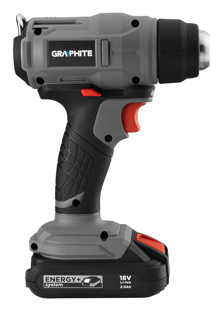 Akumulátorová baterka Energy+ 18V, Li-Ion, teplotný rozsah 550oC, bez akumulátora od GRAPHITE nájdeš na naravis.sk