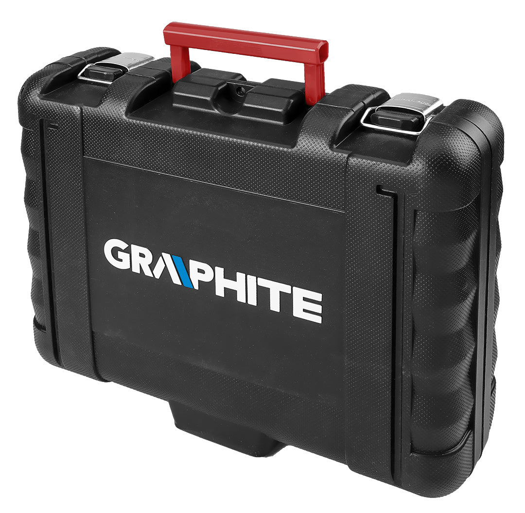 Akumulátorový vŕtací skrutkovač 300 W, 10 mm skľučovadlo, kufor od GRAPHITE nájdeš na naravis.sk