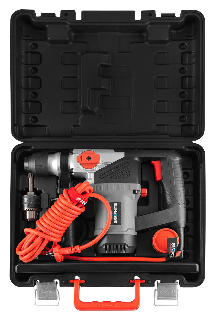 Vŕtacie kladivo SDS+ 900W od GRAPHITE nájdeš na naravis.sk