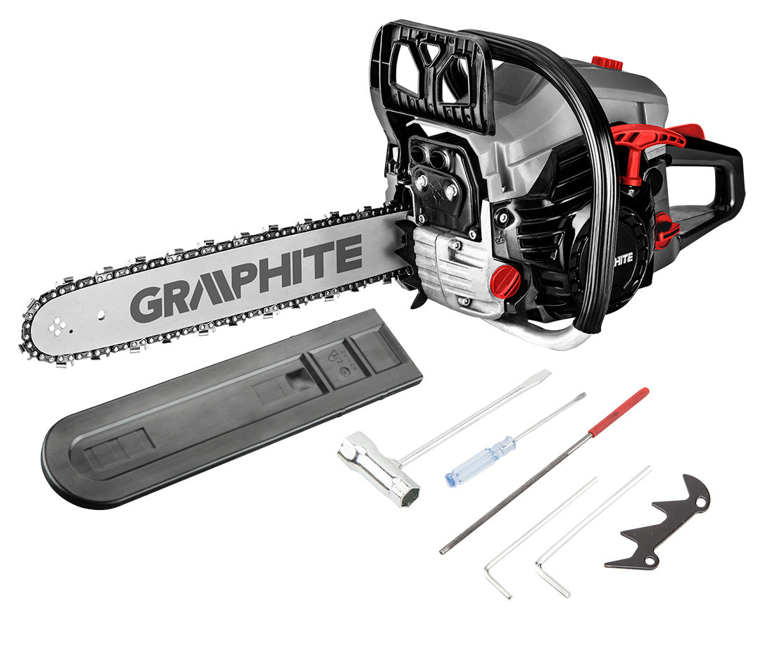 Reťazová píla 2kW (2,7HP), vodiaca lišta 16" od GRAPHITE nájdeš na naravis.sk