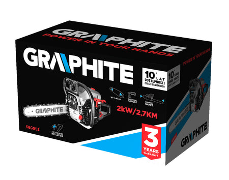 Reťazová píla 2kW (2,7HP), vodiaca lišta 16" od GRAPHITE nájdeš na naravis.sk