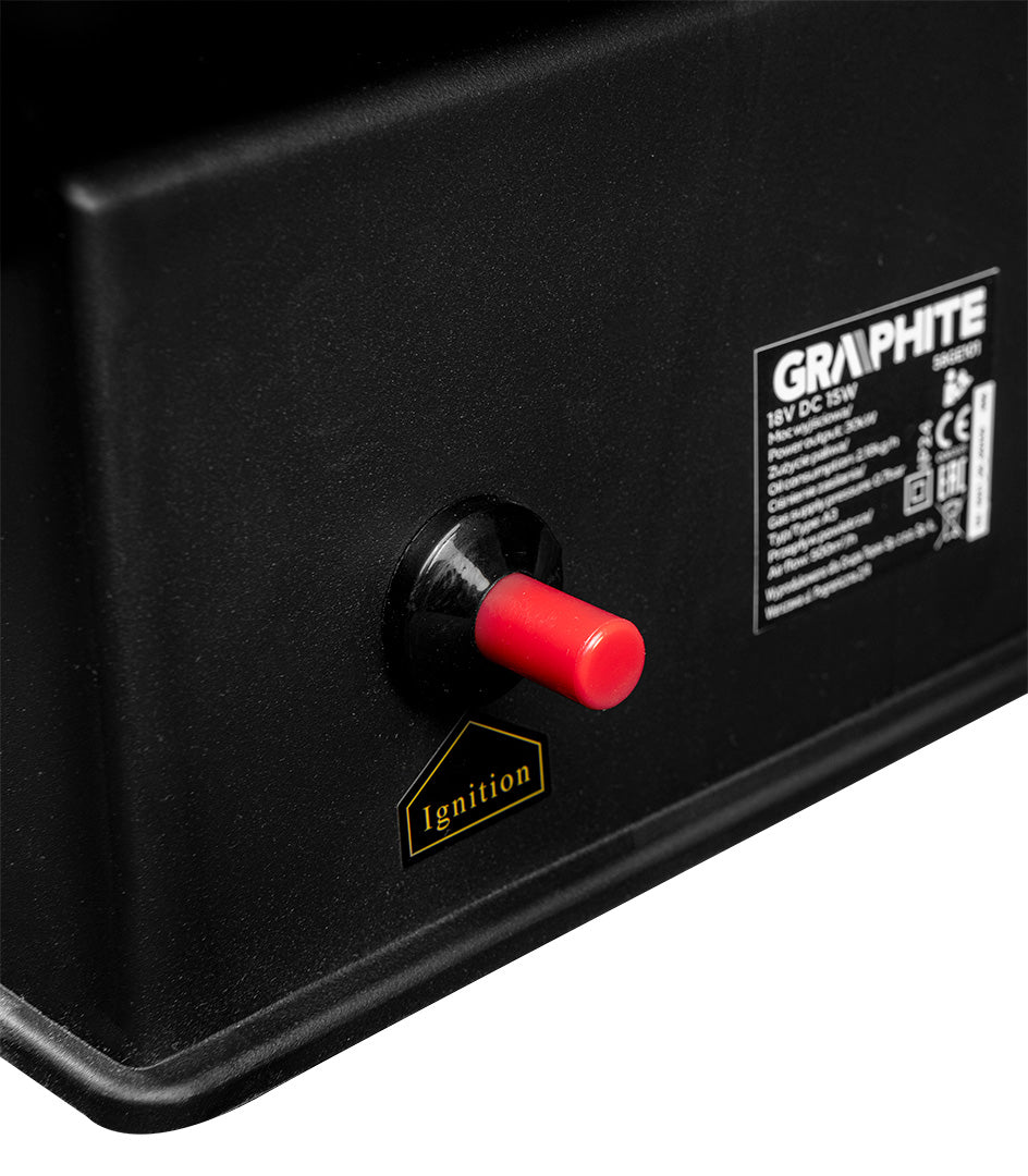 Plynový ohrievač 30kW, 18V batériová verzia, bez batérie od GRAPHITE nájdeš na naravis.sk
