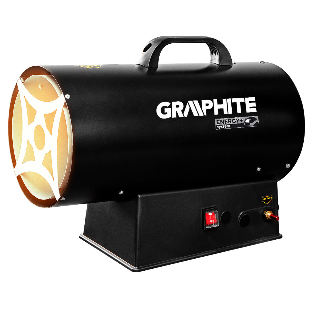Plynový ohrievač 30kW, 18V batériová verzia, bez batérie od GRAPHITE nájdeš na naravis.sk