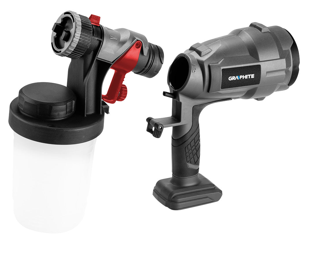 Striekacia pištoľ Energy+ 18V HVLP, Li-Ion, bez batérie od GRAPHITE nájdeš na naravis.sk