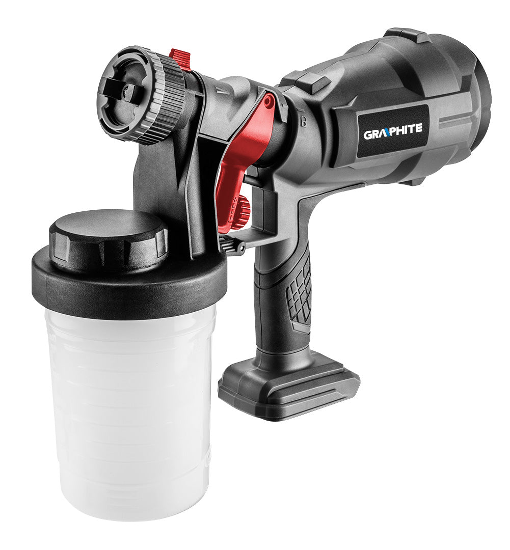 Striekacia pištoľ Energy+ 18V HVLP, Li-Ion, bez batérie od GRAPHITE nájdeš na naravis.sk