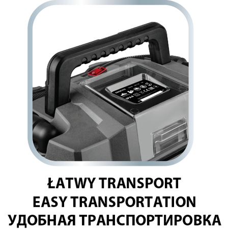 Energy+ 18V Li-Ion dielenský vysávač, 10 l od GRAPHITE nájdeš na naravis.sk