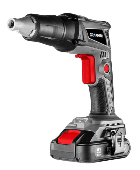 Bezkartáčový g/k panelový skrutkovač Energy+ 18 V, 0-4400 min-1, šesťhran 1/4", bez akumulátora. od GRAPHITE nájdeš na naravis.sk