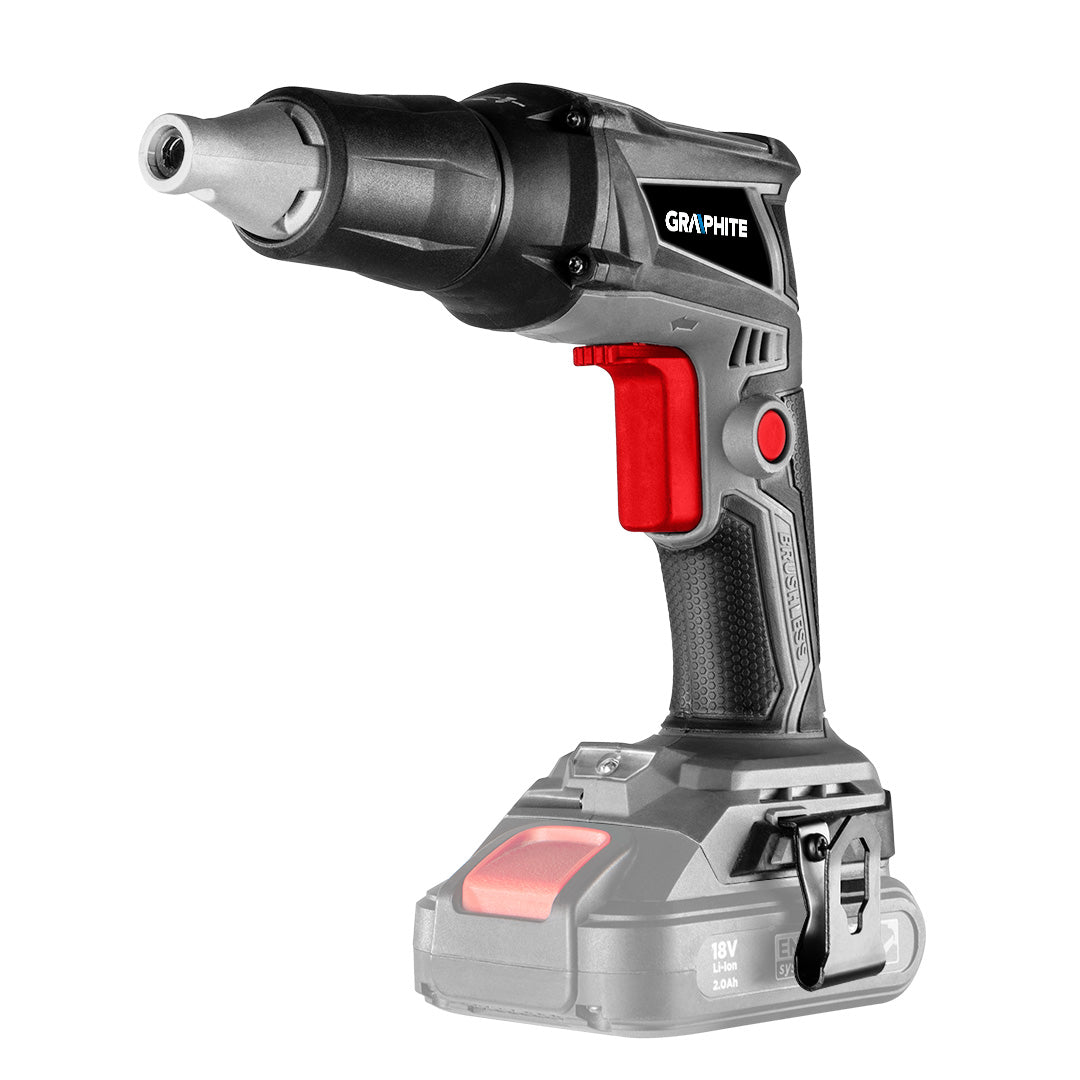 Bezkartáčový g/k panelový skrutkovač Energy+ 18 V, 0-4400 min-1, šesťhran 1/4", bez akumulátora. od GRAPHITE nájdeš na naravis.sk