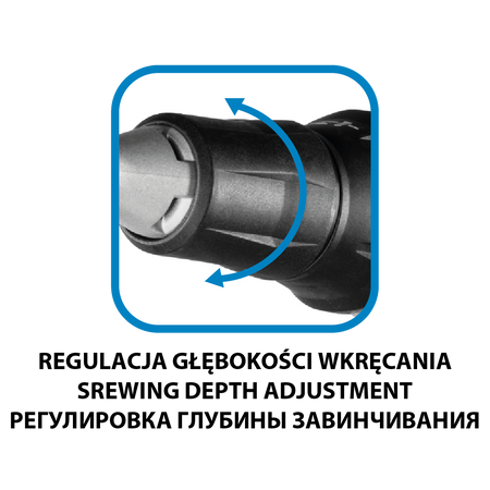 Bezkartáčový g/k panelový skrutkovač Energy+ 18 V, 0-4400 min-1, šesťhran 1/4", bez akumulátora. od GRAPHITE nájdeš na naravis.sk