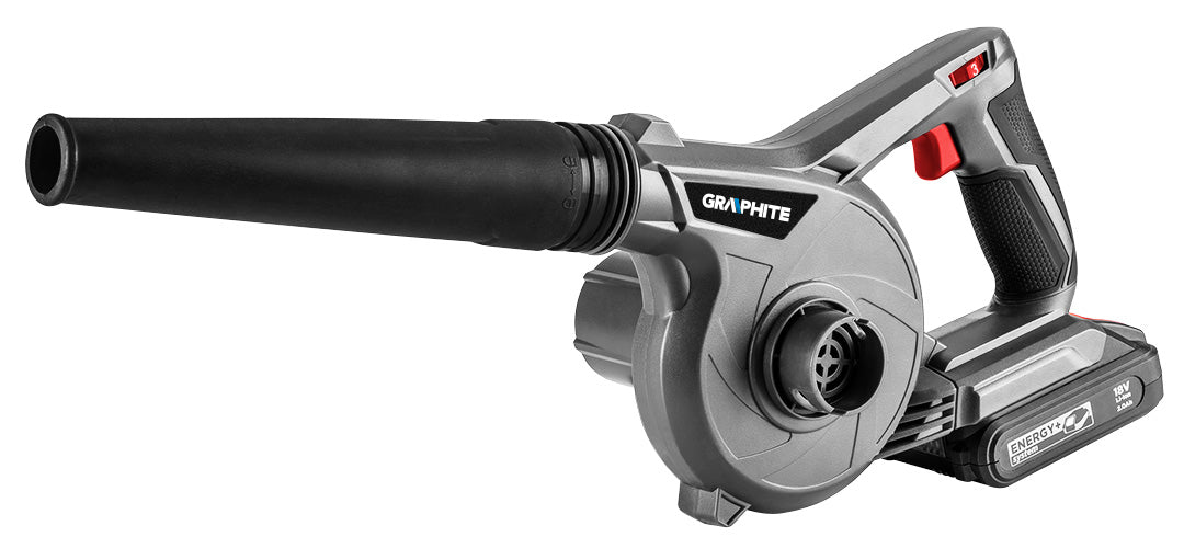 Malý záhradný a dielenský fúkač Energy+ 18 V bez batérie od GRAPHITE nájdeš na naravis.sk