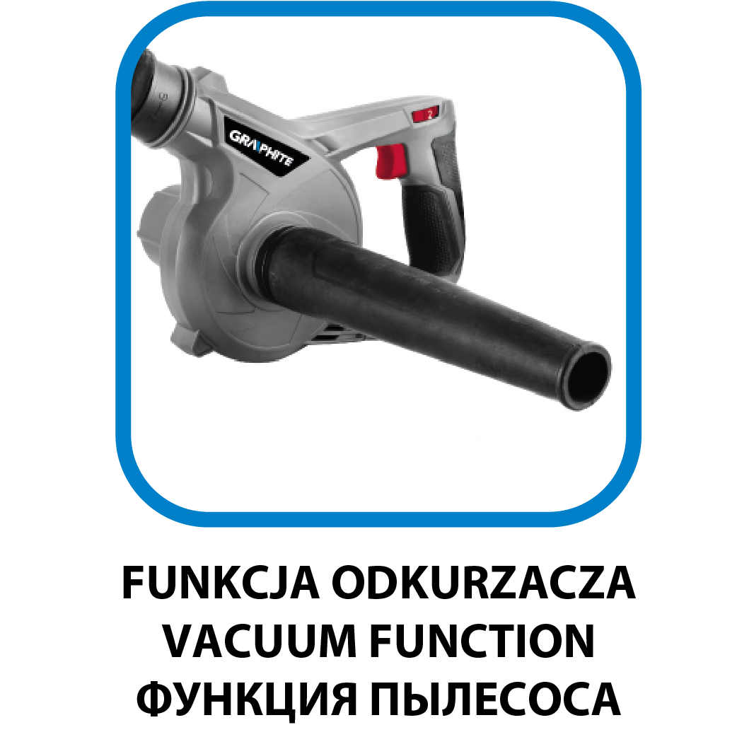 Malý záhradný a dielenský fúkač Energy+ 18 V bez batérie od GRAPHITE nájdeš na naravis.sk