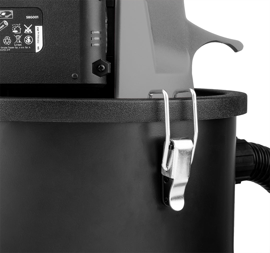 Odsávač popola Energy+ 18V Li-lon, 15l nádrž, bez batérie od GRAPHITE nájdeš na naravis.sk