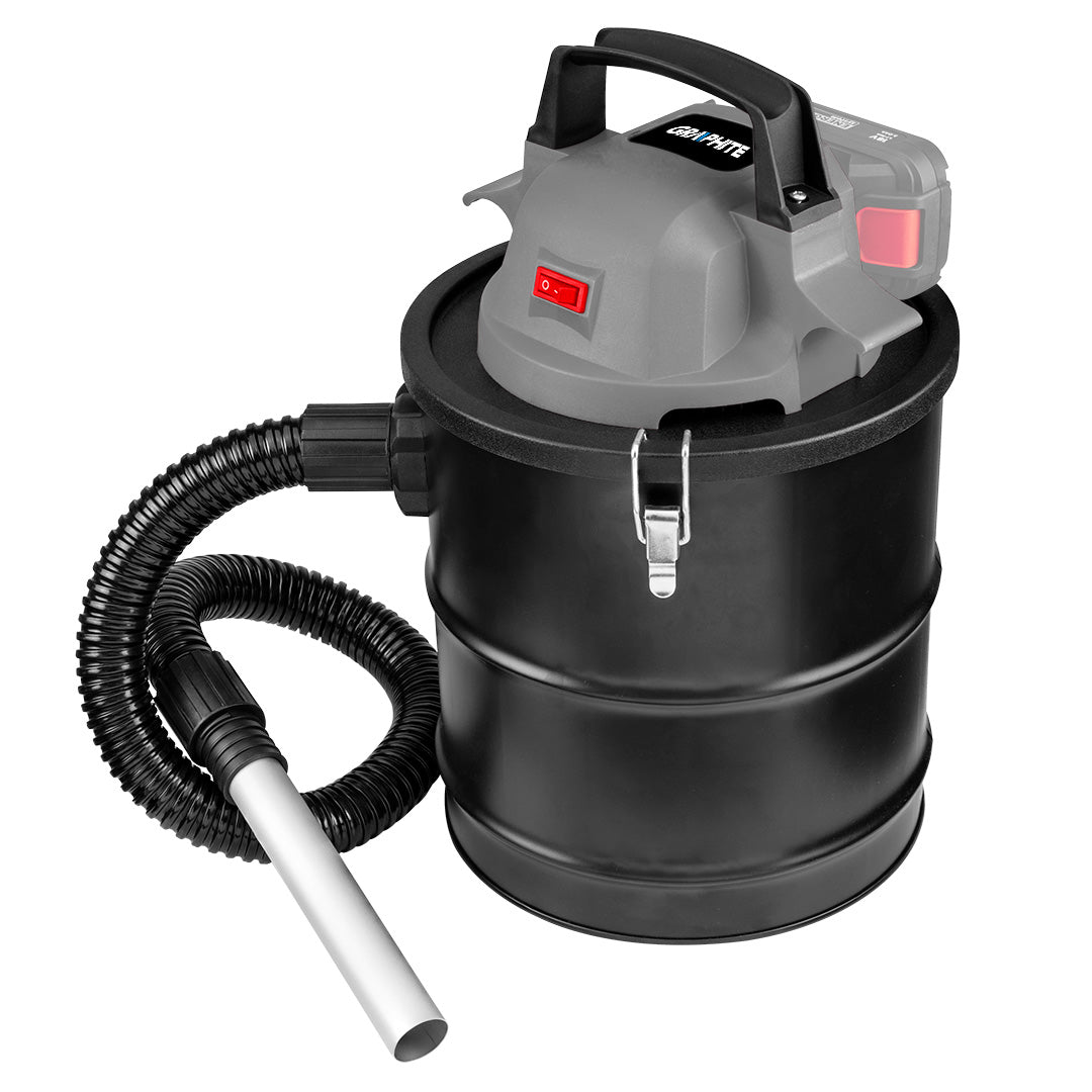 Odsávač popola Energy+ 18V Li-lon, 15l nádrž, bez batérie od GRAPHITE nájdeš na naravis.sk