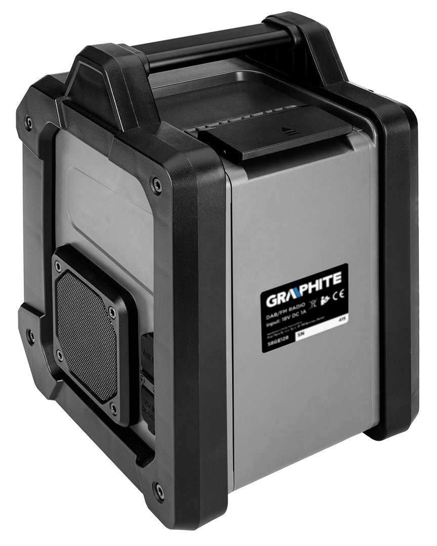Energy+ 18V stavebné rádio bez akumulátora od GRAPHITE nájdeš na naravis.sk