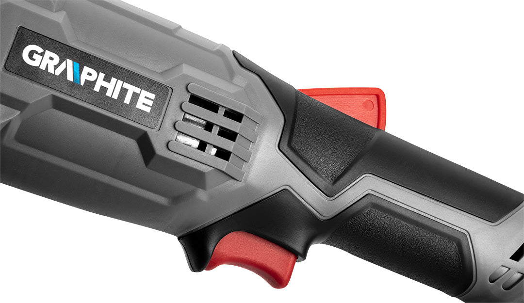 Akumulátorová uhlová brúska Energy+ 125 mm od GRAPHITE nájdeš na naravis.sk