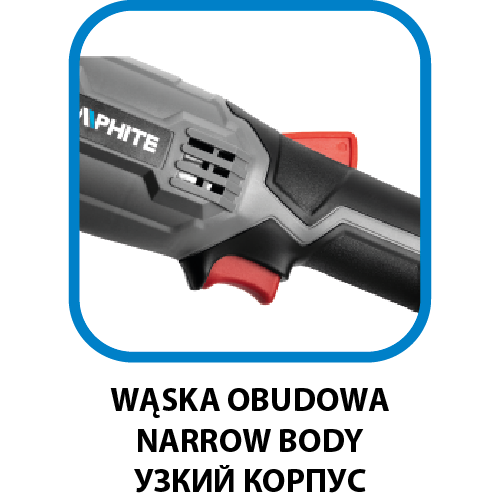 Akumulátorová uhlová brúska Energy+ 125 mm od GRAPHITE nájdeš na naravis.sk