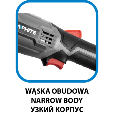 Akumulátorová uhlová brúska Energy+ 125 mm od GRAPHITE nájdeš na naravis.sk