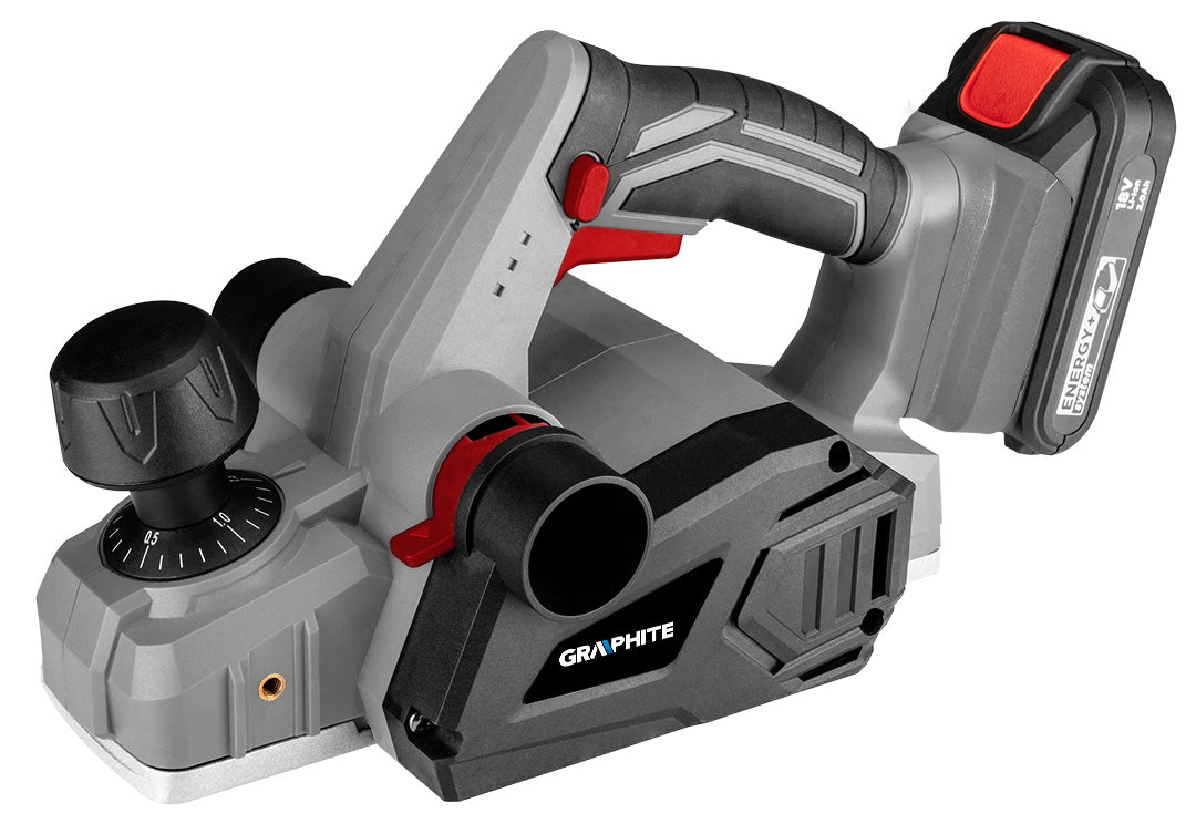 Akumulátorový hoblík 18V E+ 16000/min od GRAPHITE nájdeš na naravis.sk