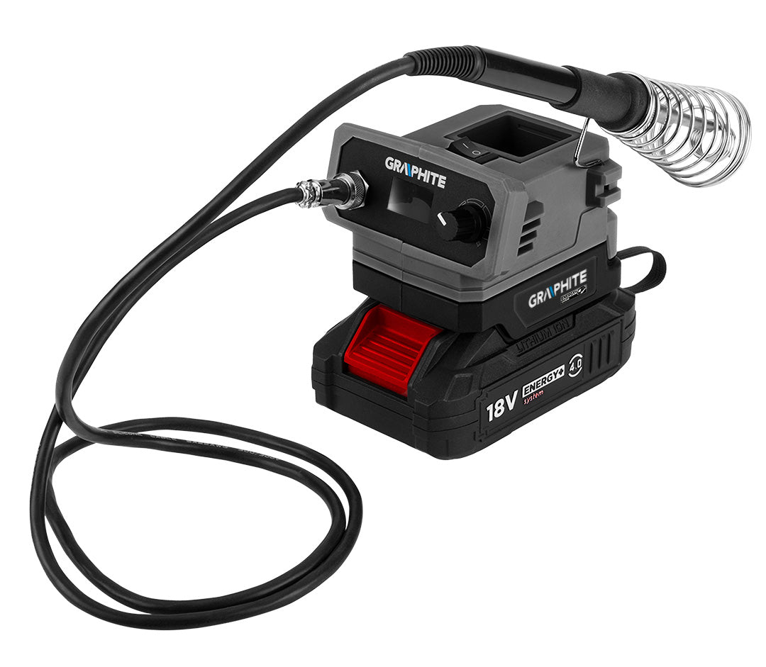 Spájkovacia stanica Energy+ 18V, bez batérie od GRAPHITE nájdeš na naravis.sk