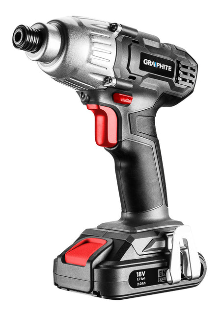 Súprava E+: vŕtačka/príklepová vŕtačka 58G022-AD so skrutkovačom 58G012 od GRAPHITE nájdeš na naravis.sk