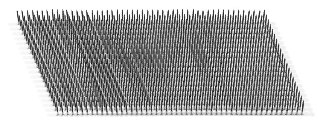 Skrutky do pásky 3,2x25 mm univerzálne, pre 58GE111-AD, 1000 kusov od GRAPHITE nájdeš na naravis.sk