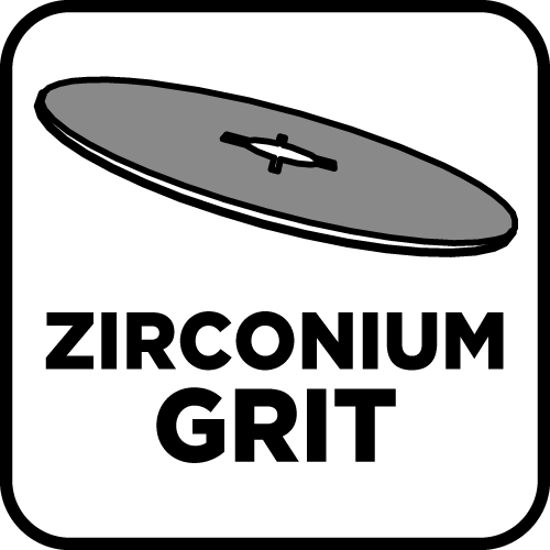 Zirkónový lamelový kotúč 115 x 22,2 mm, P100 od GRAPHITE nájdeš na naravis.sk