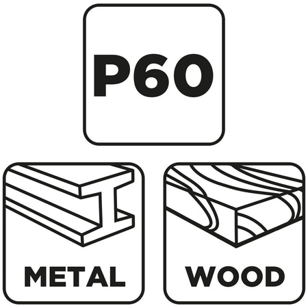 Klapkové koleso 115 x 22,2 mm, P40 od GRAPHITE nájdeš na naravis.sk