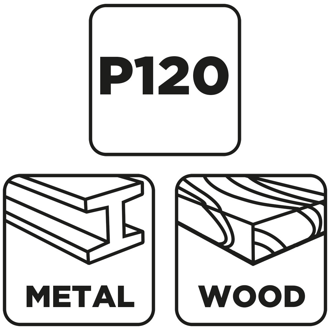Klapkové koleso 115 x 22,2 mm, P100 od GRAPHITE nájdeš na naravis.sk
