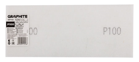 Brúsna mriežka biela 115 x 280 mm, P100 od GRAPHITE nájdeš na naravis.sk