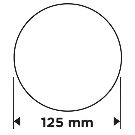 Brúsne kotúče so suchým zipsom 125 mm, P60, 5 ks, bez otvorov od GRAPHITE nájdeš na naravis.sk