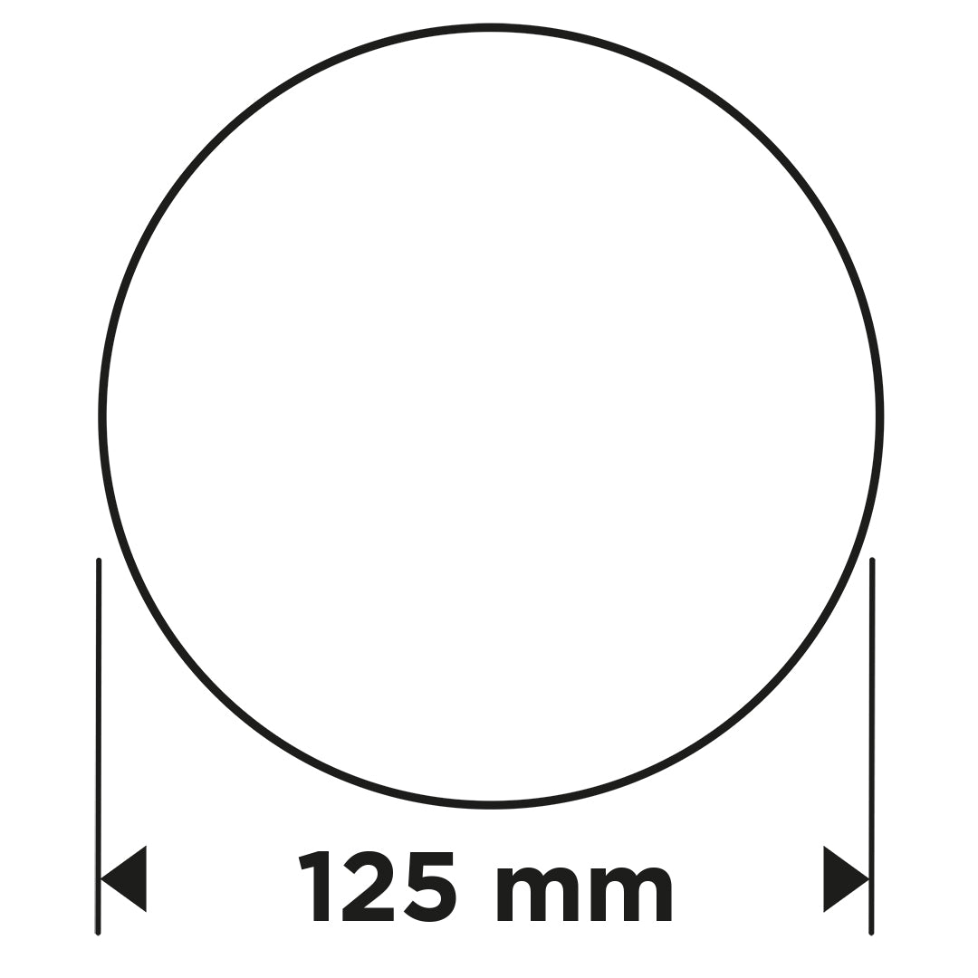 Brúsne kotúče so suchým zipsom 125 mm, P120, 5 ks, bez otvorov od GRAPHITE nájdeš na naravis.sk