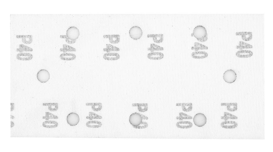 Brúsne listy so suchým zipsom 93 x 185 mm, P40, 5 ks, s 8 otvormi od GRAPHITE nájdeš na naravis.sk