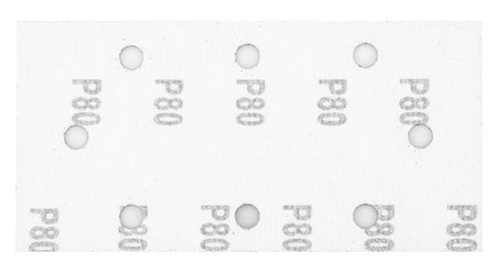 Brúsne listy so suchým zipsom 93 x 185 mm, P80, 5 ks, s 8 otvormi od GRAPHITE nájdeš na naravis.sk