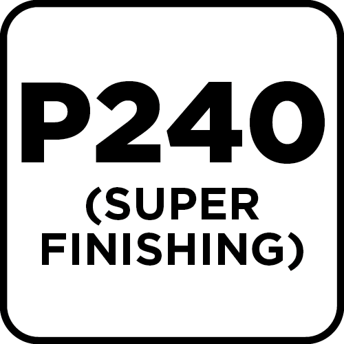 Brúsne listy so suchým zipsom 93 x 185 mm, P240, 5 ks. S 8 otvormi od GRAPHITE nájdeš na naravis.sk
