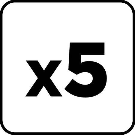 Brúsne kotúče, perforované, s otvormi na suchý zips 225 mm, P80, 5 ks. od GRAPHITE nájdeš na naravis.sk