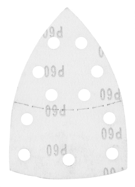 Brúsne listy so suchým zipsom, železo 102 x 152 mm, P60, 5 ks, s 11 otvormi od GRAPHITE nájdeš na naravis.sk