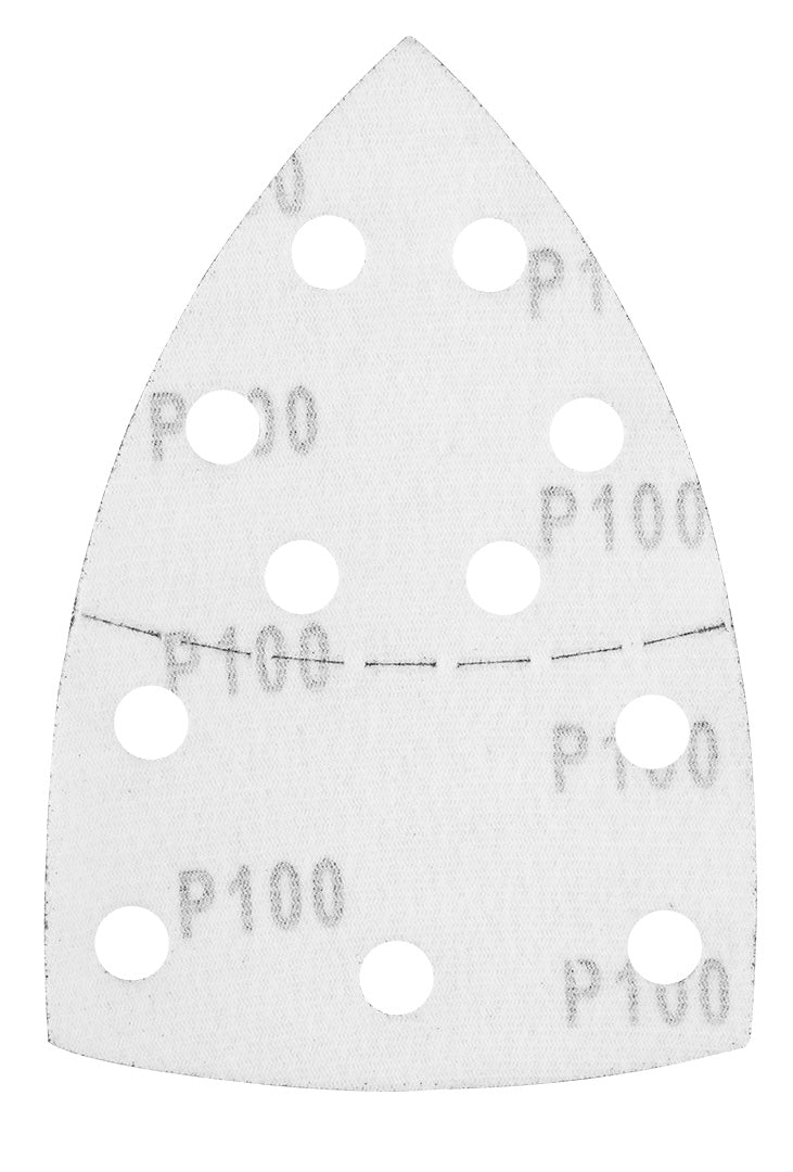 Brúsne listy so suchým zipsom, železo 102 x 152 mm, P100, 5 ks, s 11 otvormi od GRAPHITE nájdeš na naravis.sk